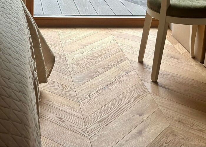 Classic Chevron Parquet in Interior Design